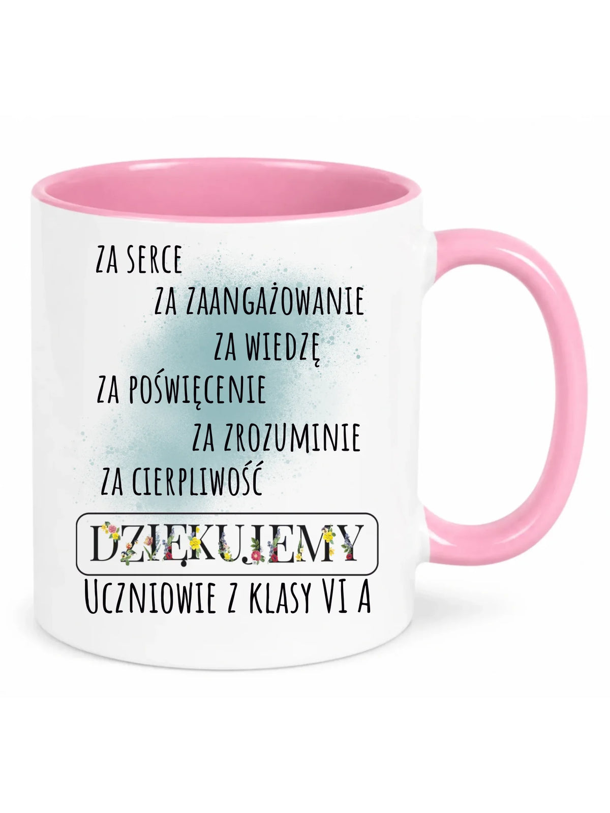 Kubek dla nauczyciela z personalizacją - Dziękujemy N06