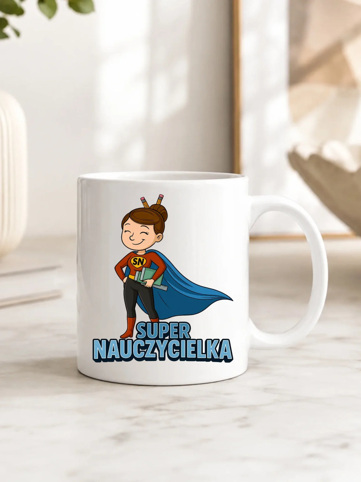 Kubek Super Nauczycielka N08