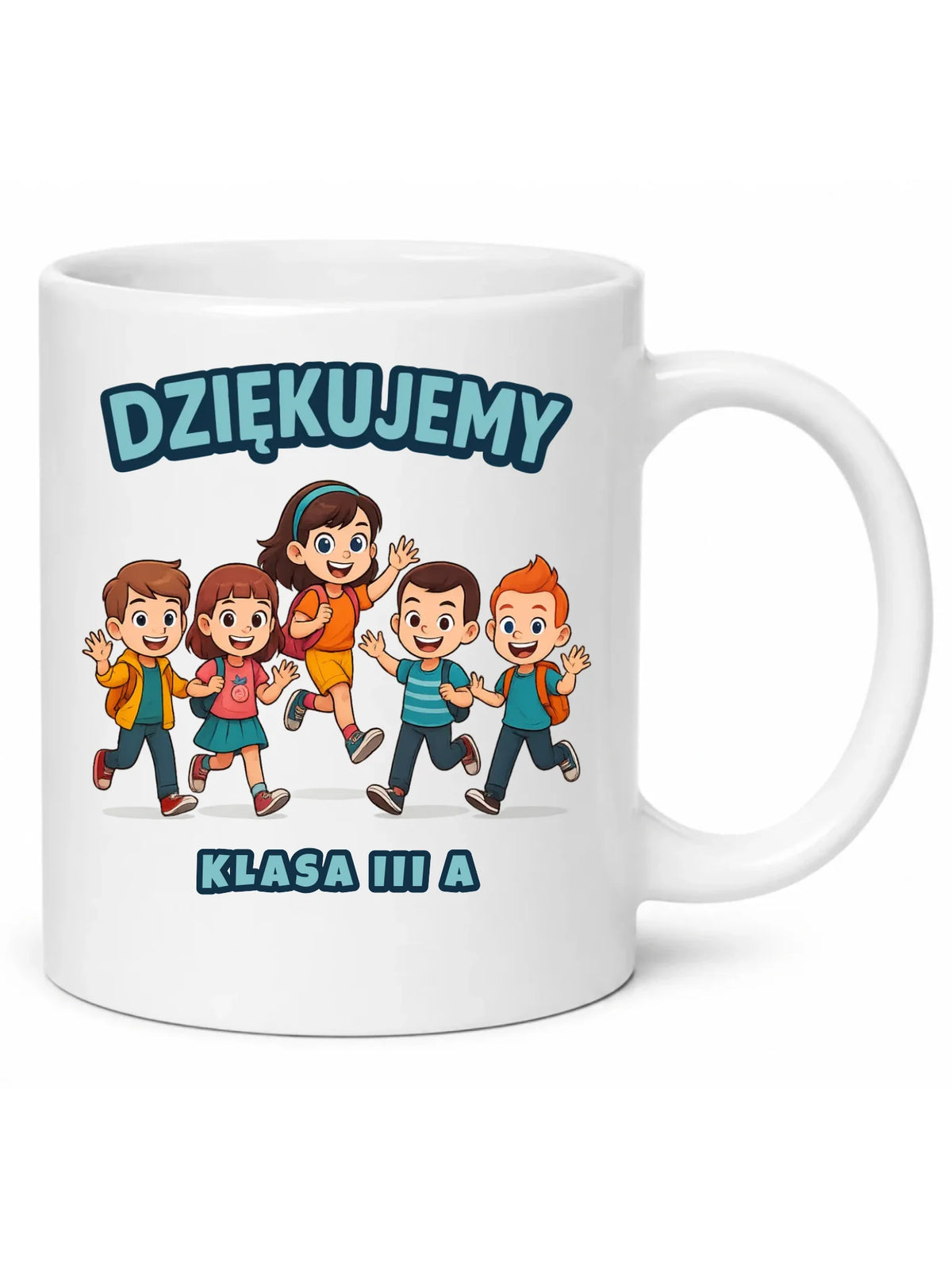 Kubek dla nauczycielki z personalizacją na podziękowanie N11