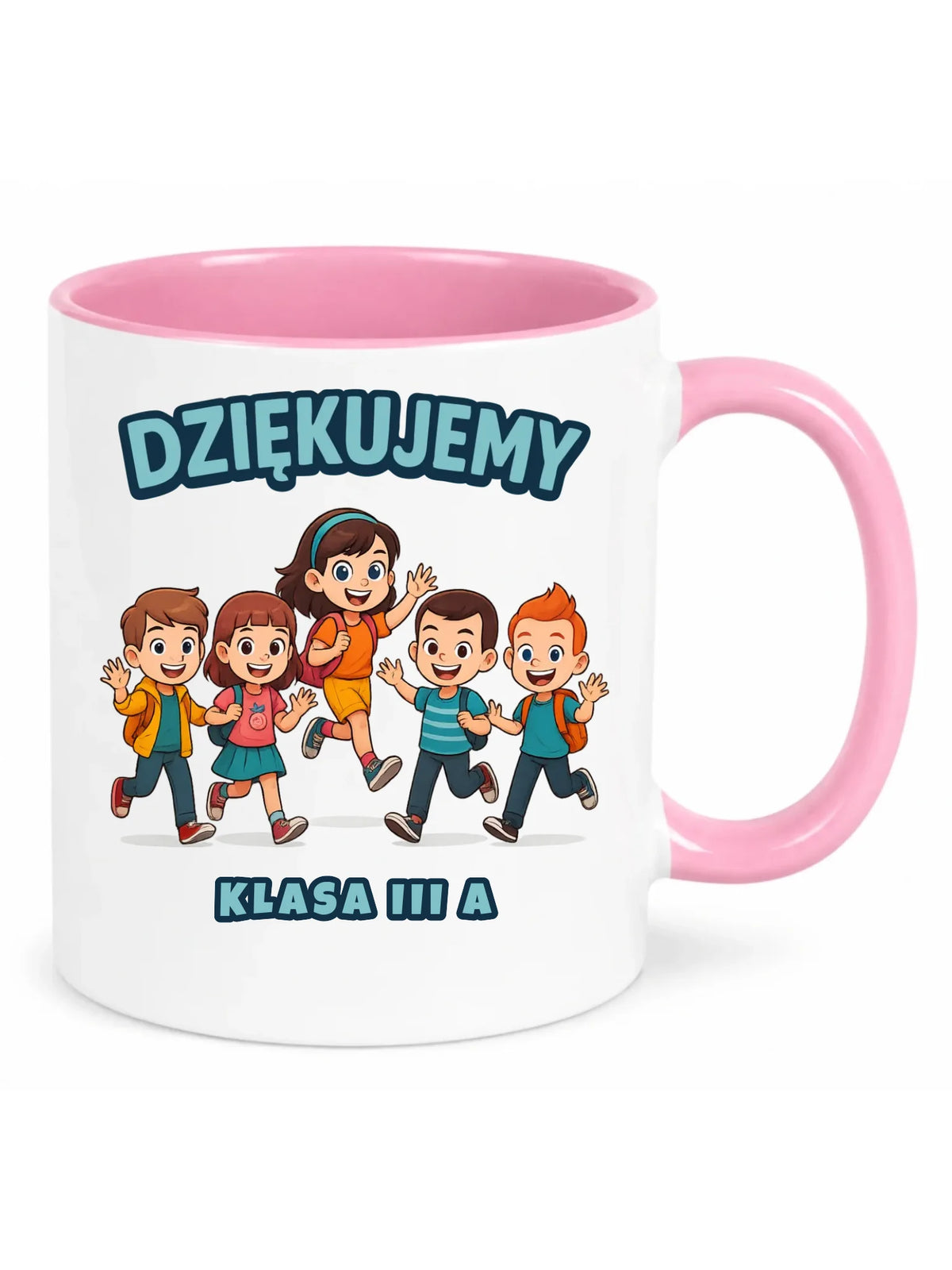 Kubek dla nauczycielki z personalizacją na podziękowanie N11
