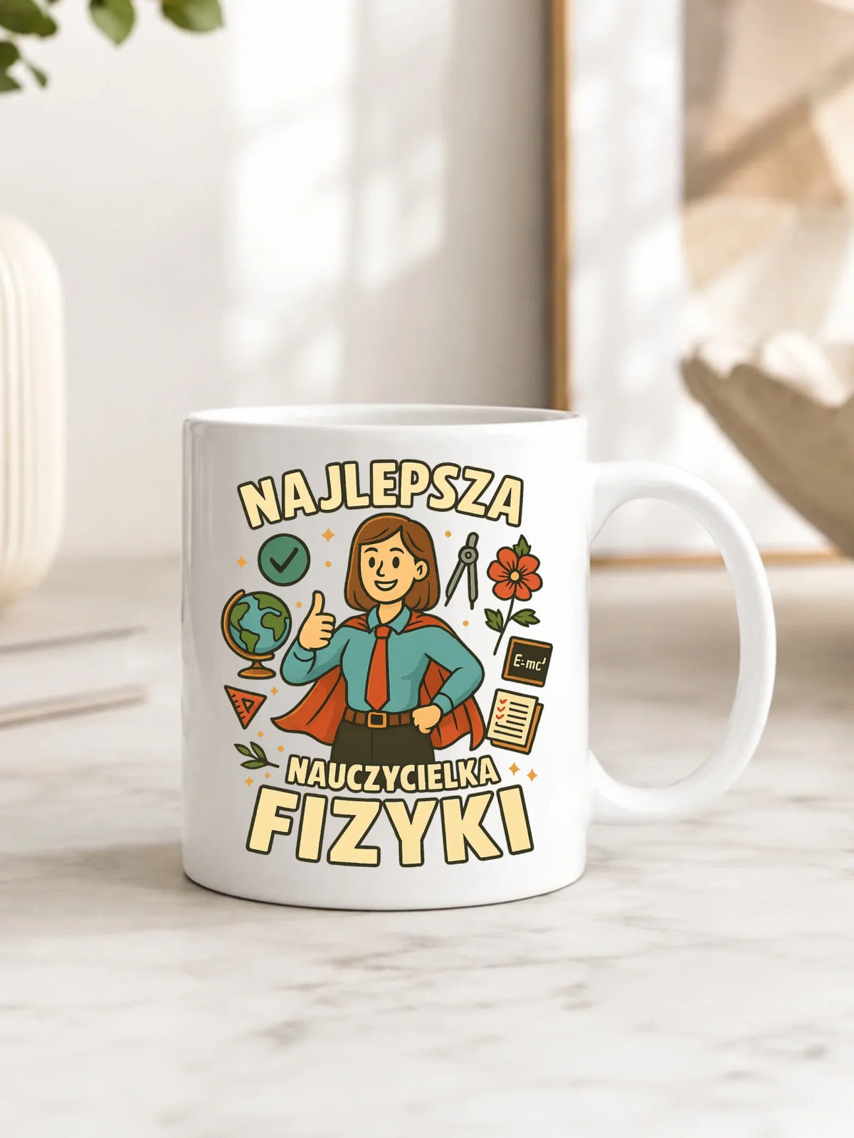 Kubek dla nauczycielki fizyki N23