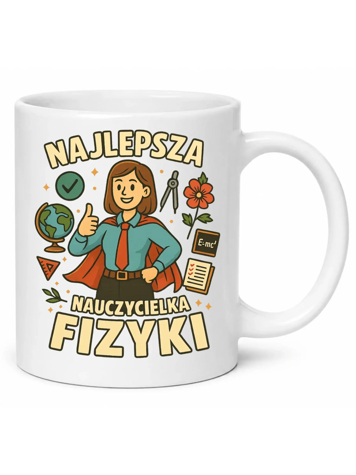 Kubek dla nauczycielki fizyki N23