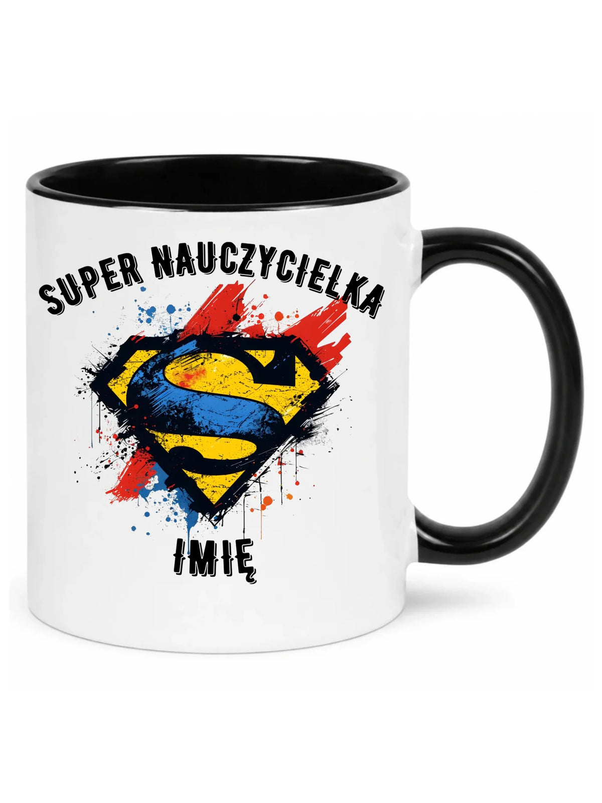 Kubek z imieniem dla nauczycielki Super Nauczycielka N27