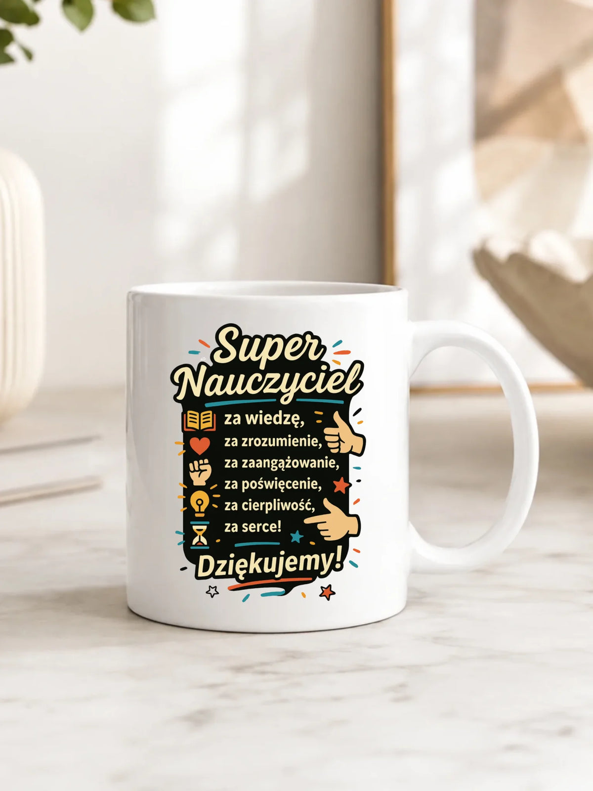 Kubek dla nauczyciela Super Nauczyciel N32