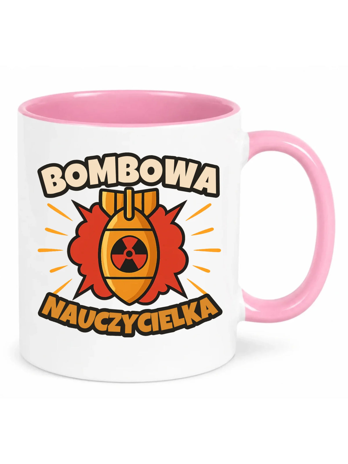 Kubek dla nauczycielki Bombowa Nauczycielka N34