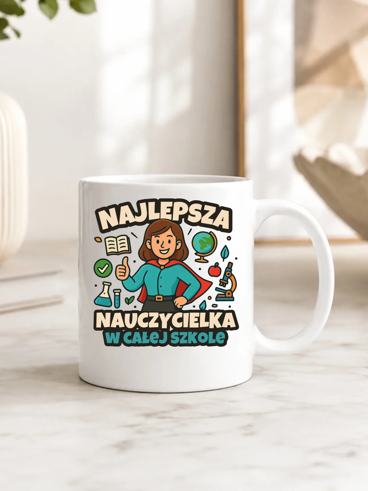 Kubek najlepsza nauczycielka w całej szkole N45