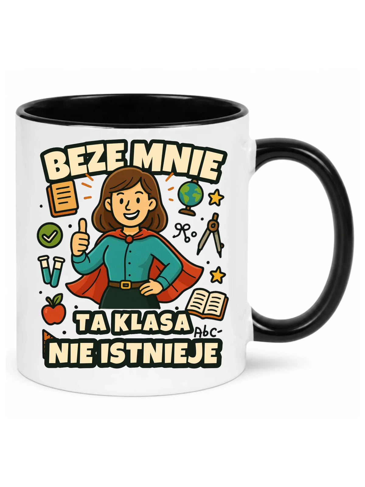 Kubek dla nauczycielki Beze mnie ta klasa nie istnieje N47
