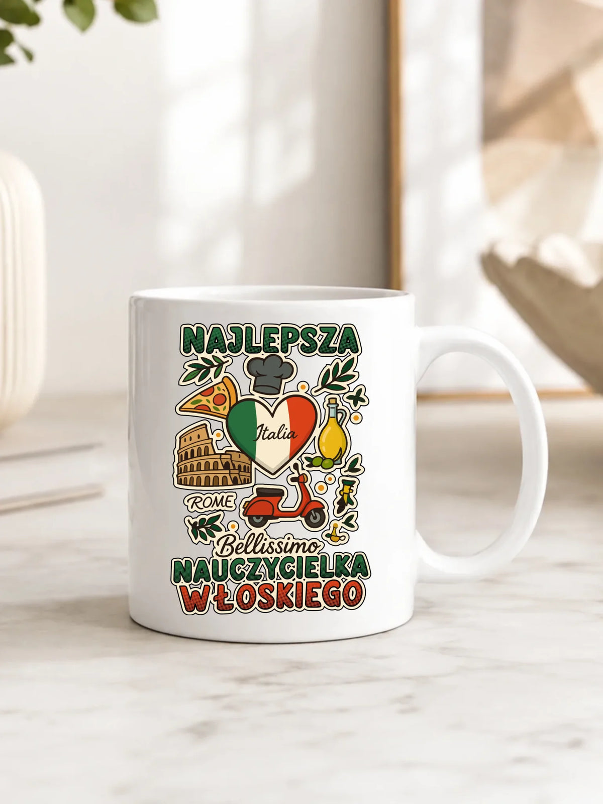 Kubek Najlepsza nauczycielka języka włoskiego N56
