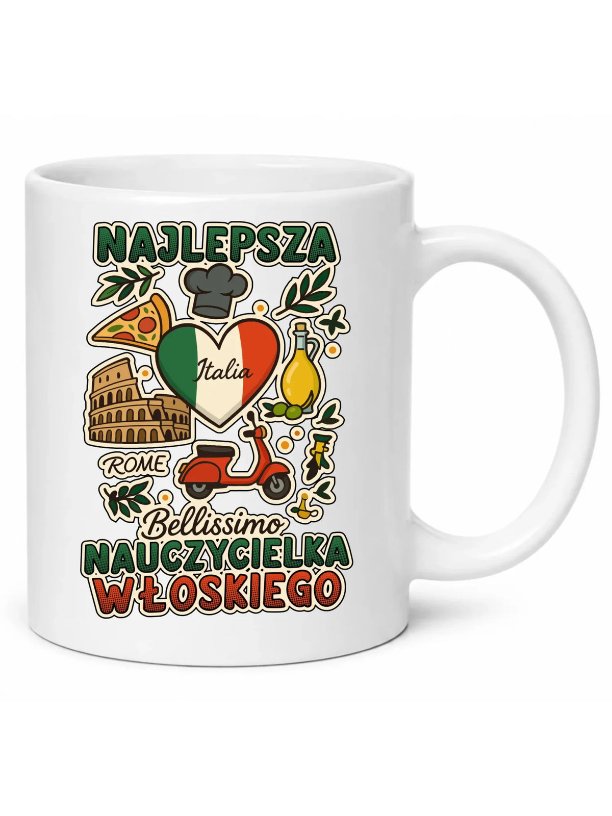 Kubek Najlepsza nauczycielka języka włoskiego N56