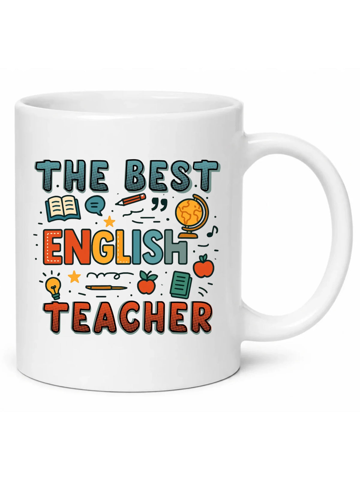 Kubek dla nauczyciela angielskiego The best english teacher N53