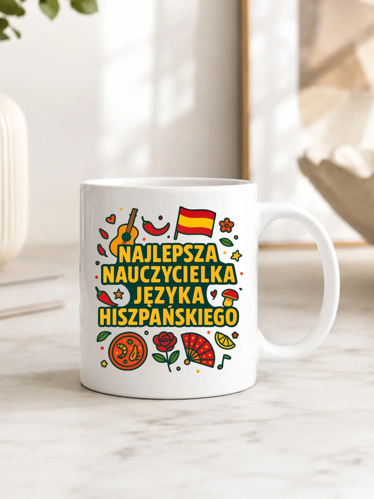 Kubek Najlepsza nauczycielka języka hiszpańskiego N55