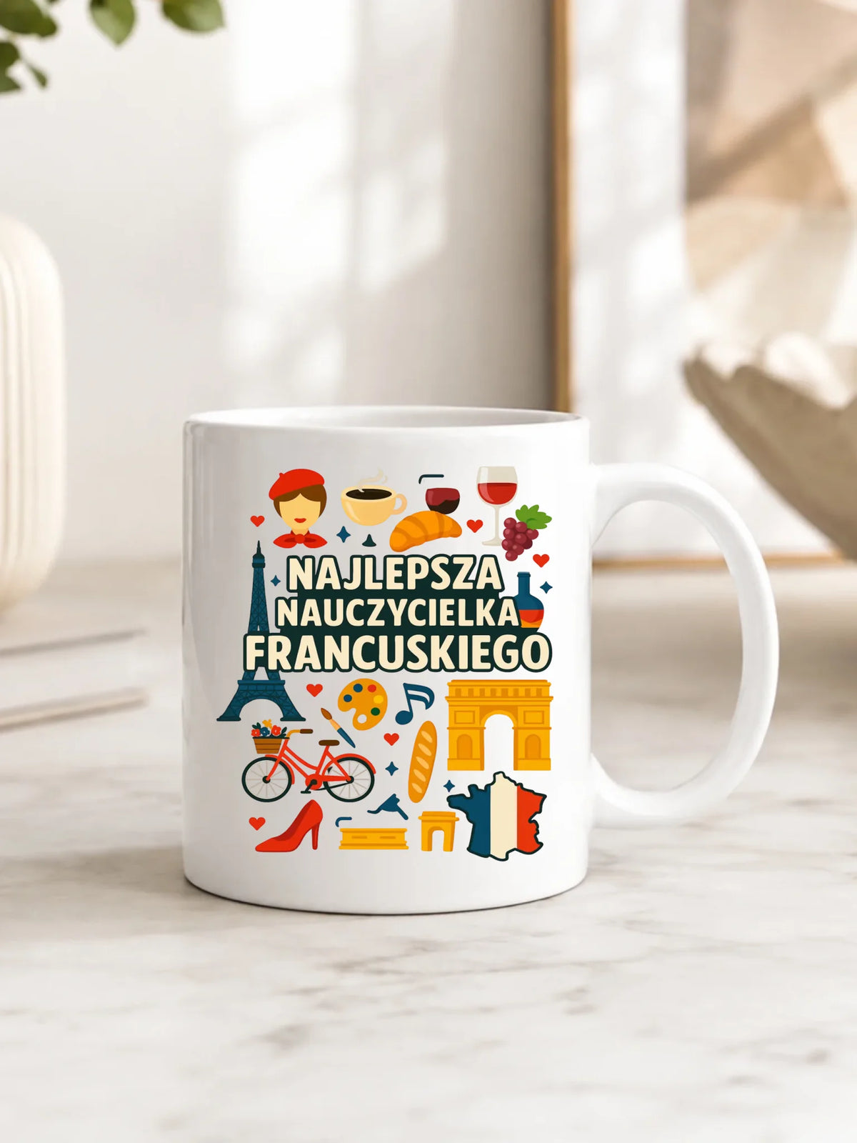 Kubek dla nauczycielki języka francuskiego N58