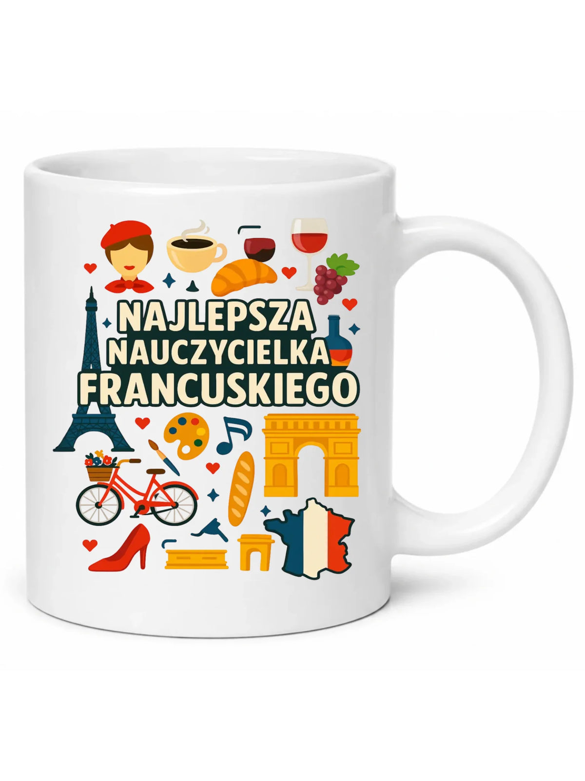 Kubek dla nauczycielki języka francuskiego N58