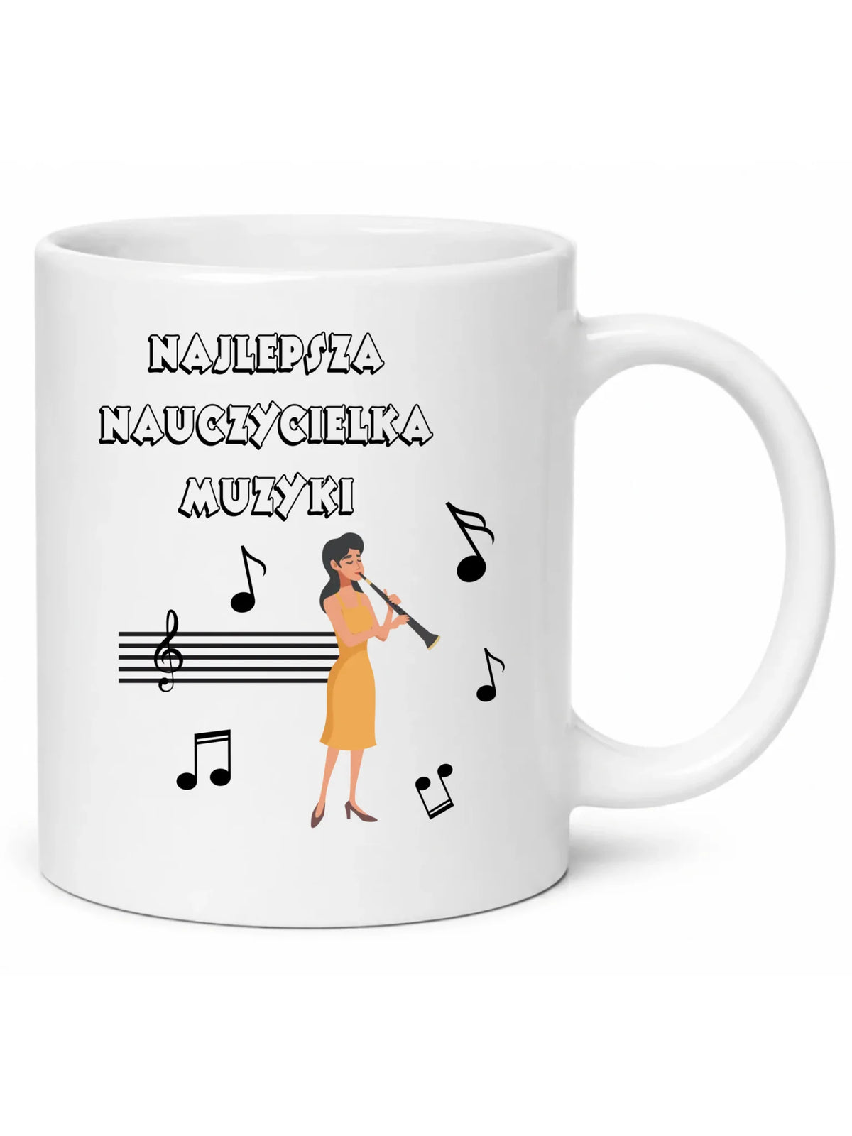 Kubek dla nauczycielki muzyki N65