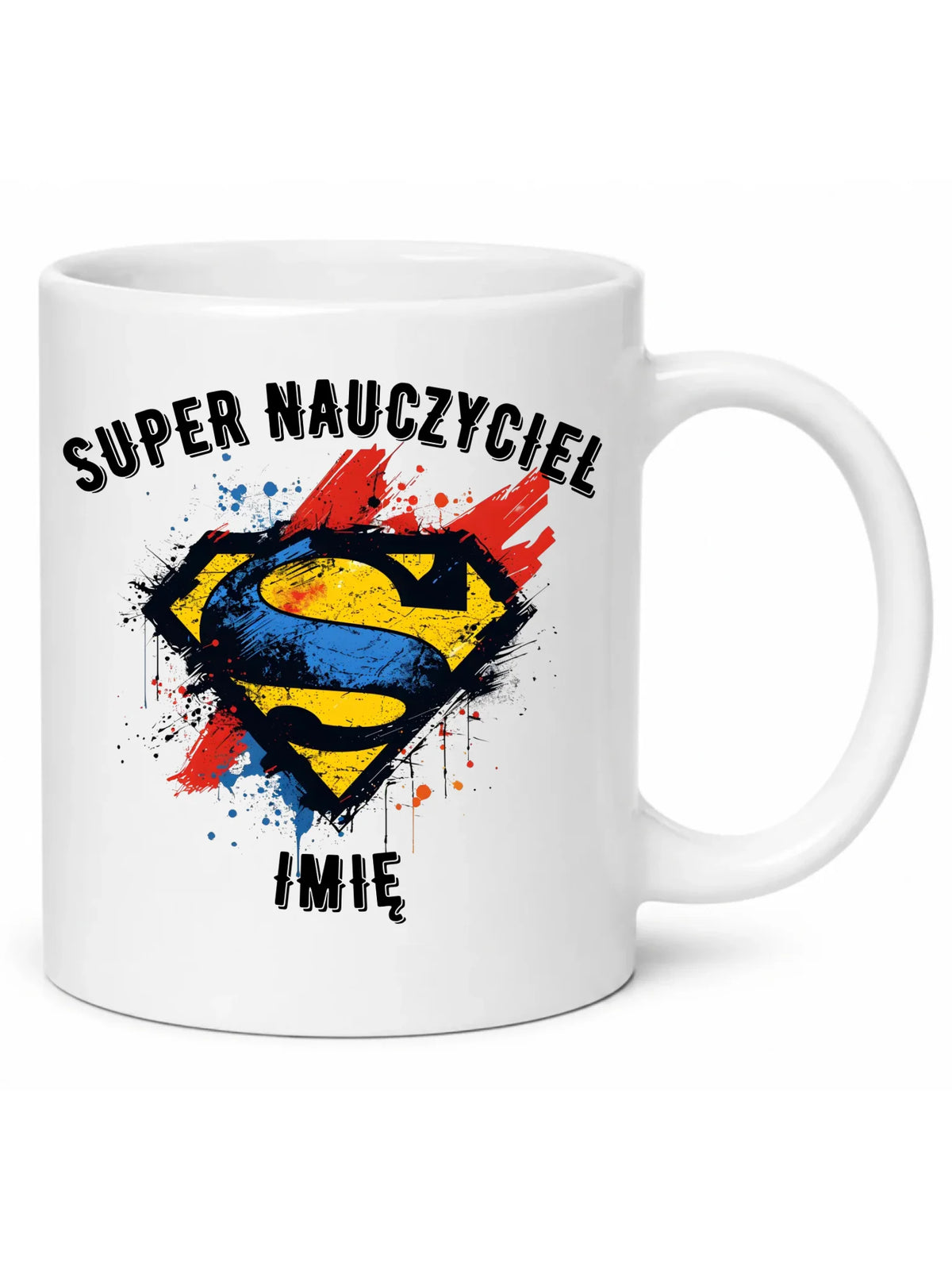 Kubek z imieniem dla super nauczyciela N28