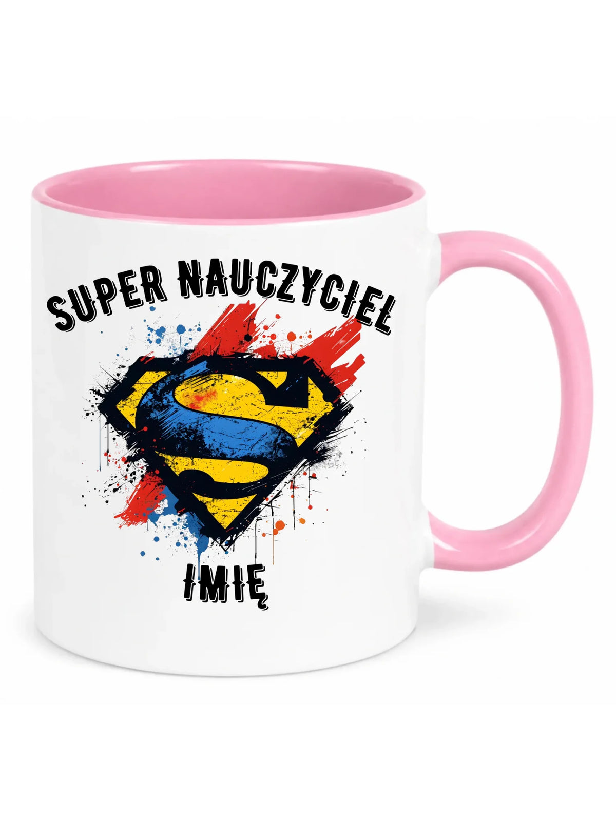 Kubek z imieniem dla super nauczyciela N28
