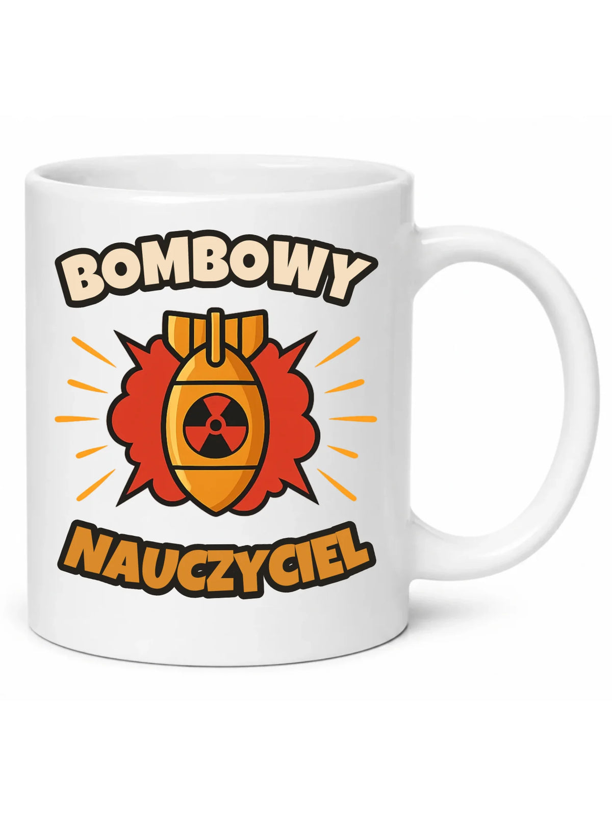 Kubek dla nauczyciela Bombowy nauczyciel N36