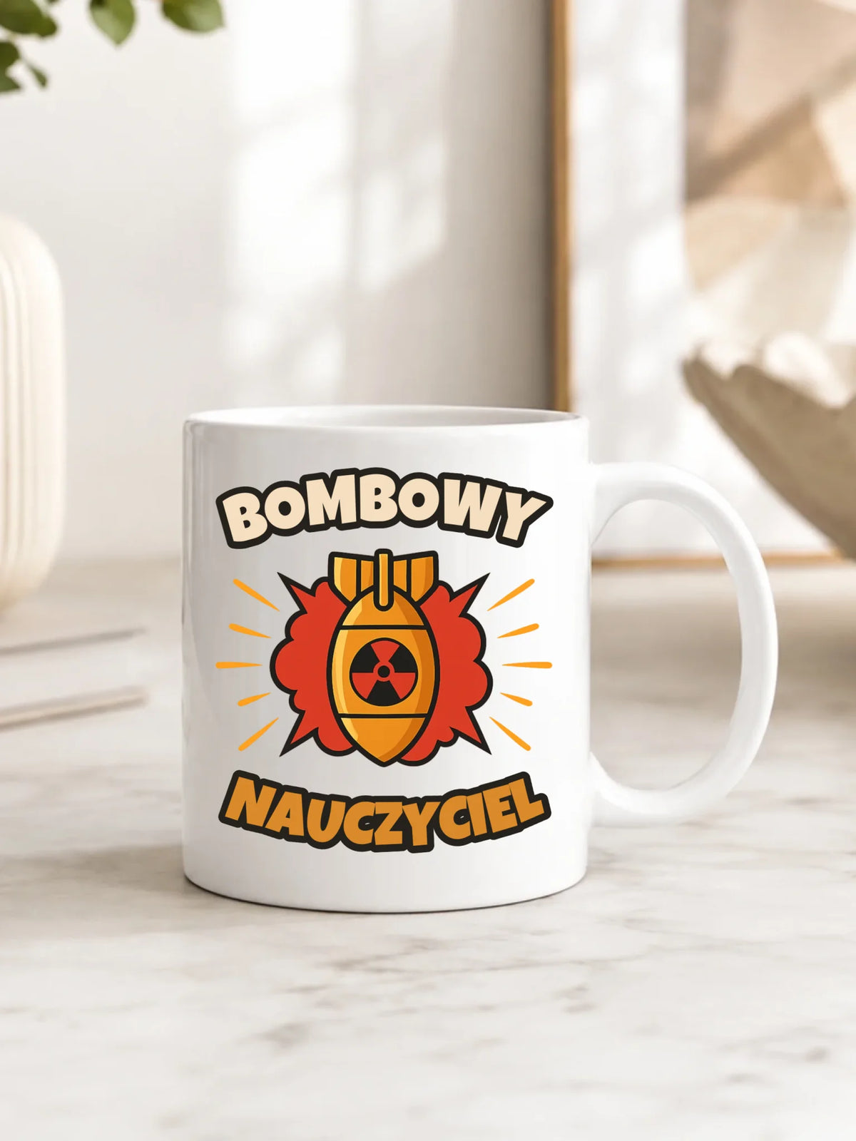 Kubek dla nauczyciela Bombowy nauczyciel N36