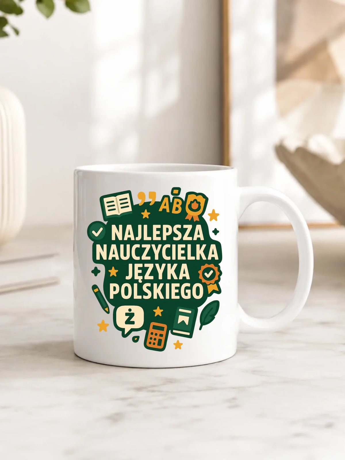 Kubek dla nauczycielki języka polskiego N75