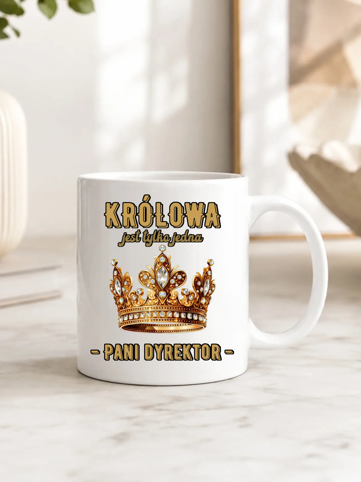 Kubek Pani Dyrektor Królowa jest tylko jedna N78