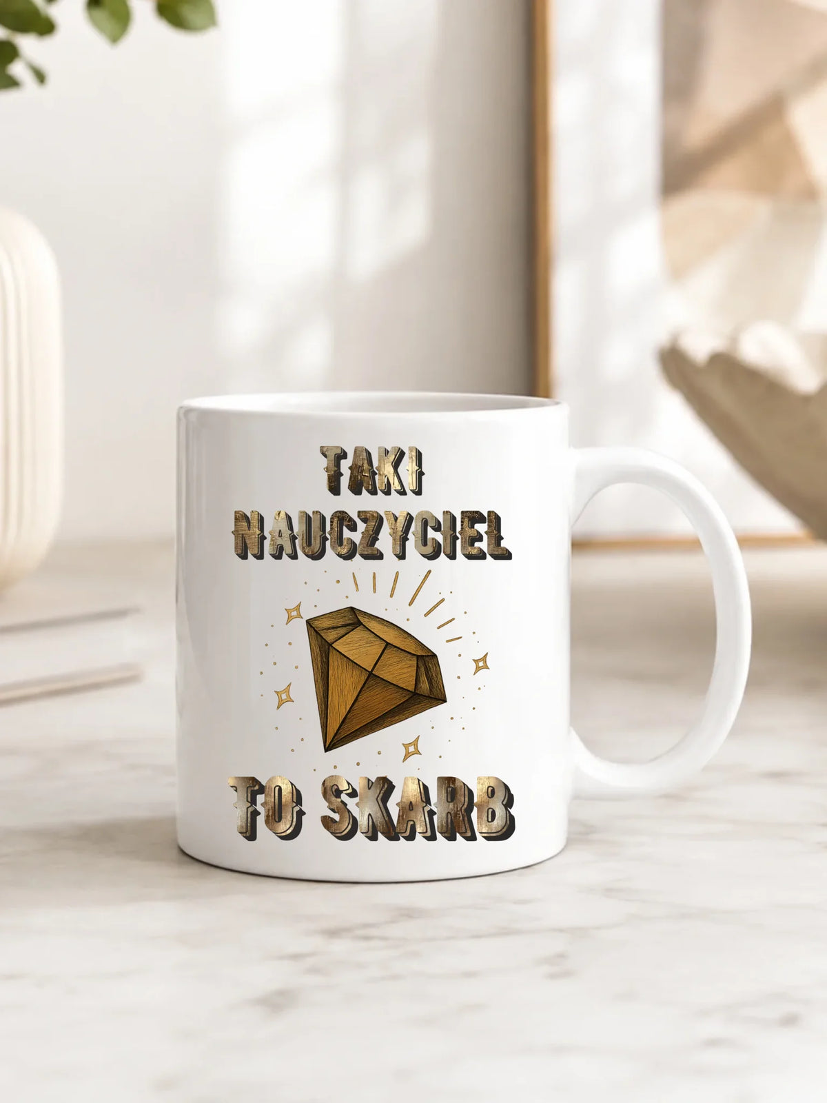 Kubek dla nauczyciela Taki nauczyciel to skarb N85