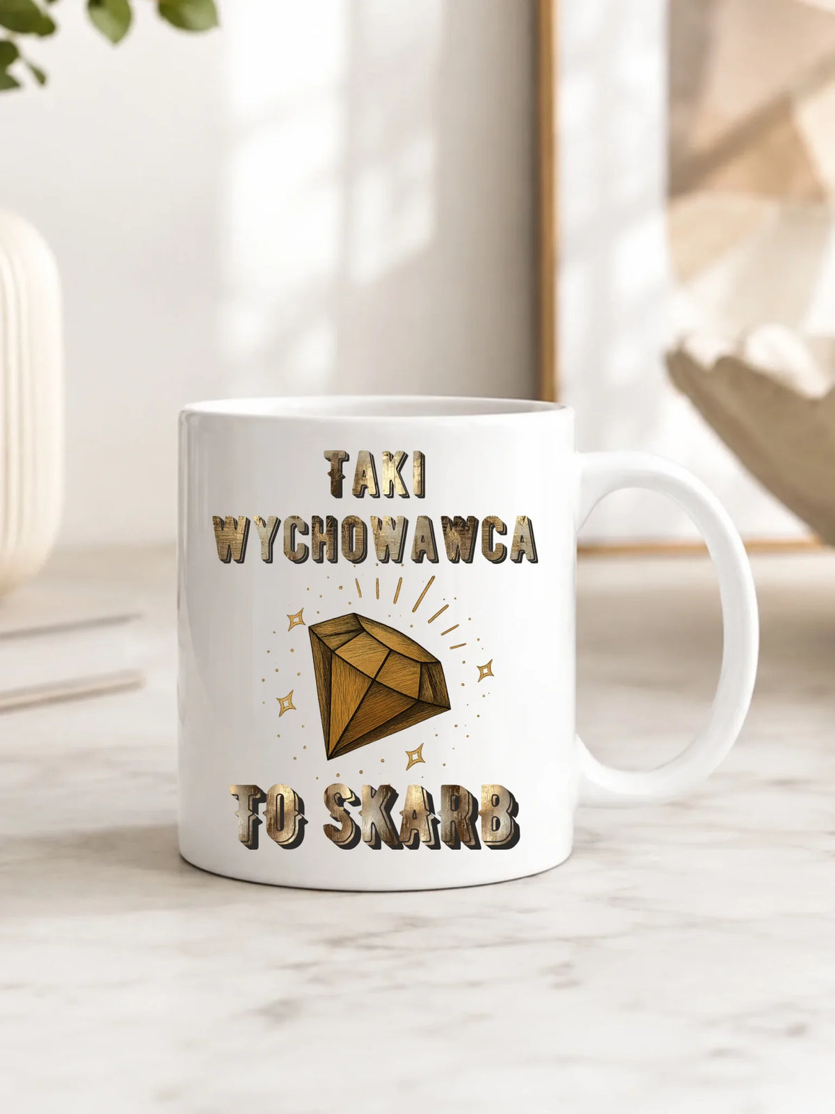 Kubek dla wychowawcy Taki wychowawca to skarb N86