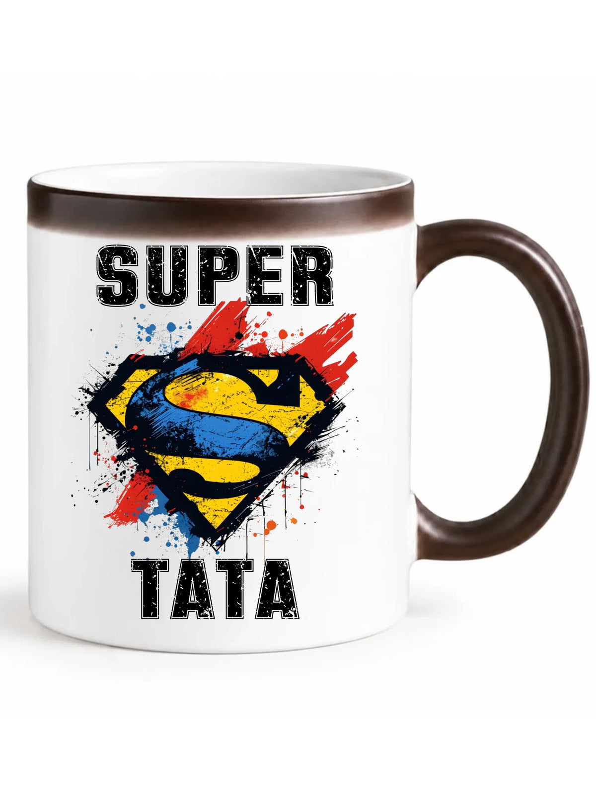 Kubek magiczny dla taty - Super Tata superbohater DT07
