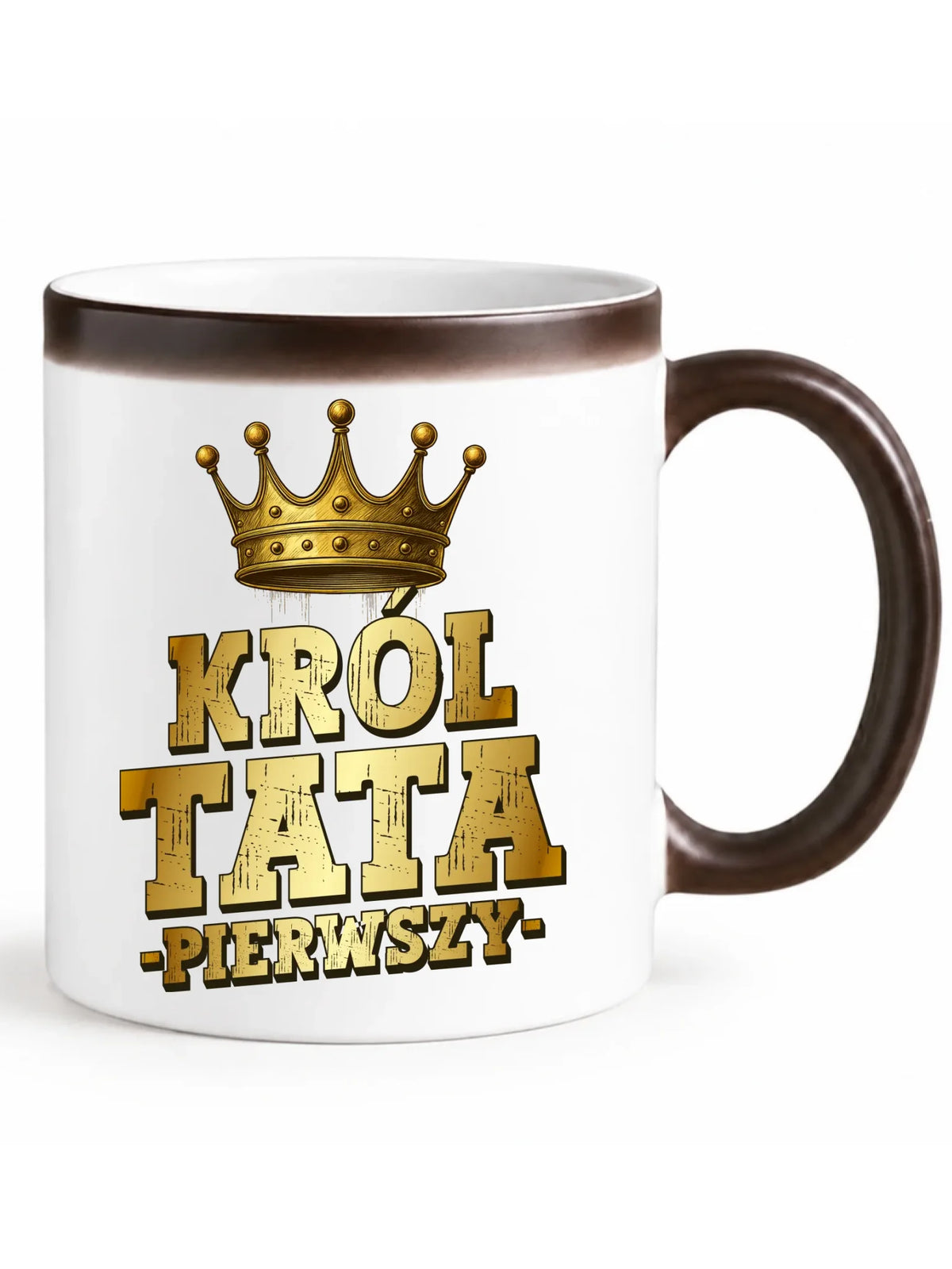 Kubek magiczny dla taty - Król Tata Pierwszy DT20