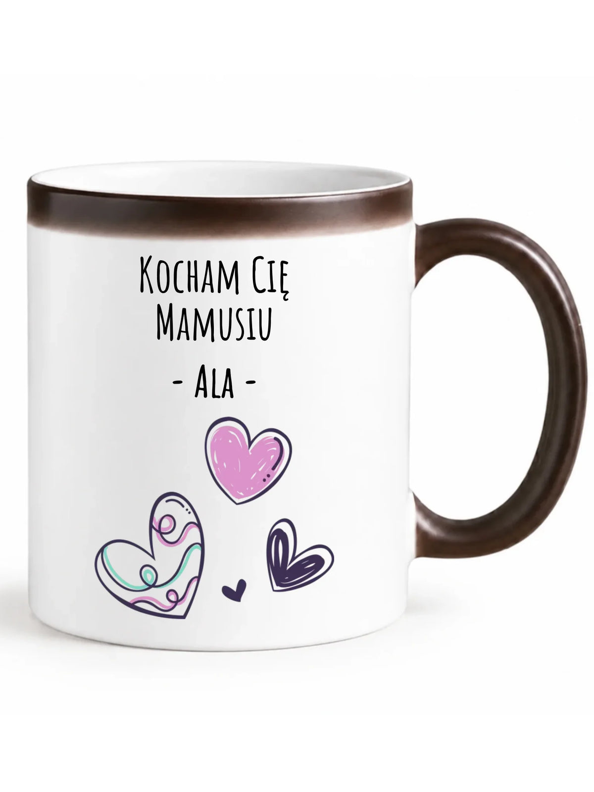 Kubek magiczny dla mamy - Kocham Cię Mamusiu - personalizowany DM05