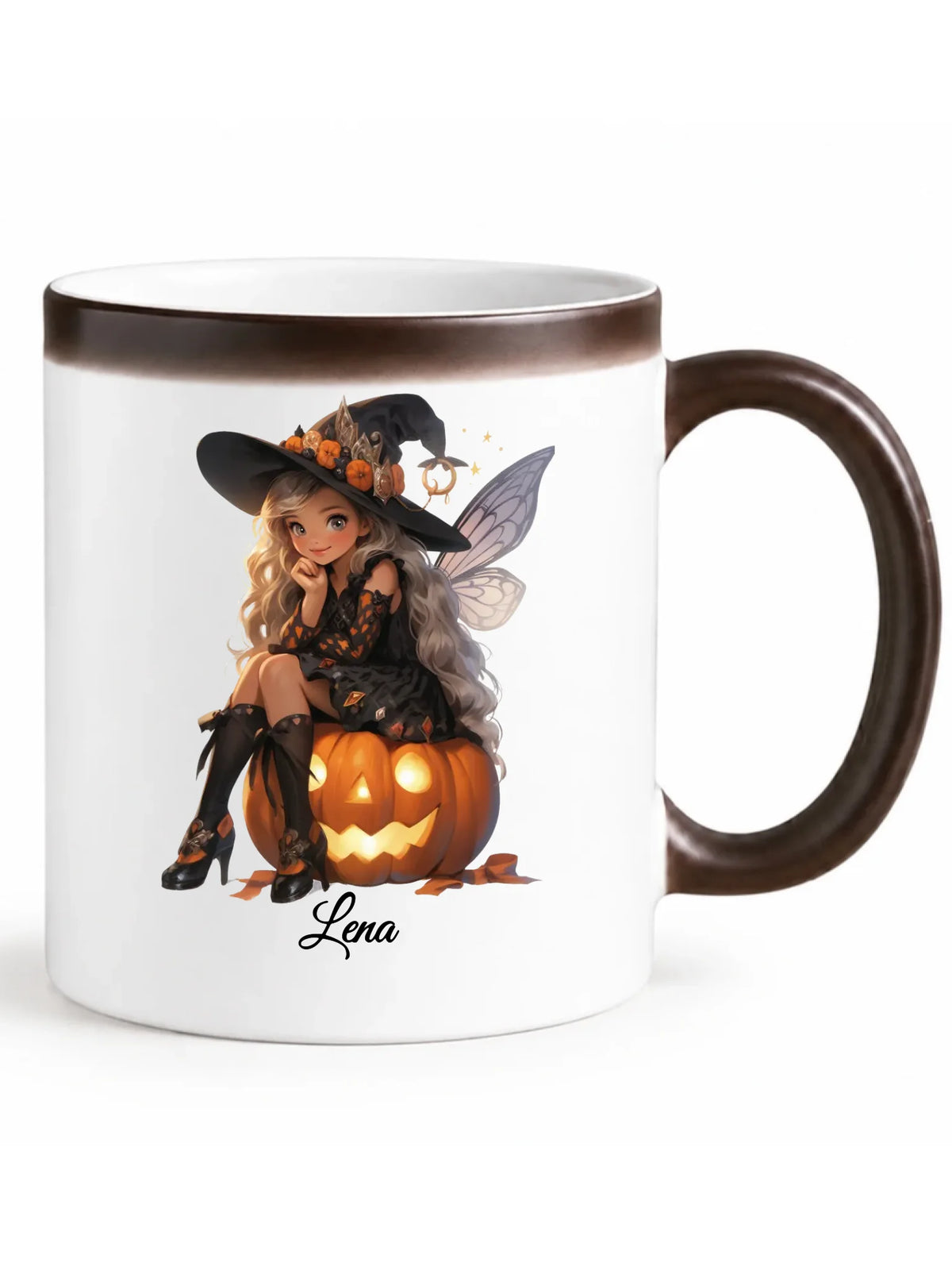 Kubek magiczny na Halloween - Wróżka - wybierz postać - personalizowany HL02