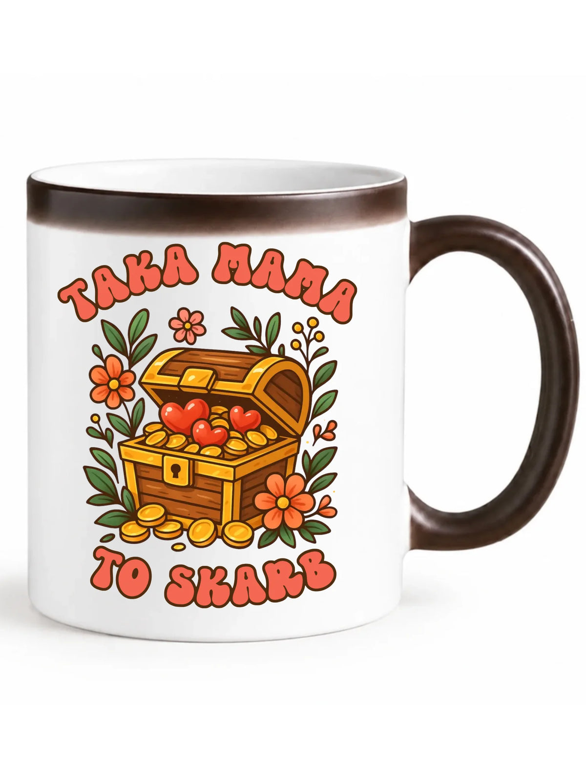 Kubek magiczny dla mamy - Taka mama to skarb DM12