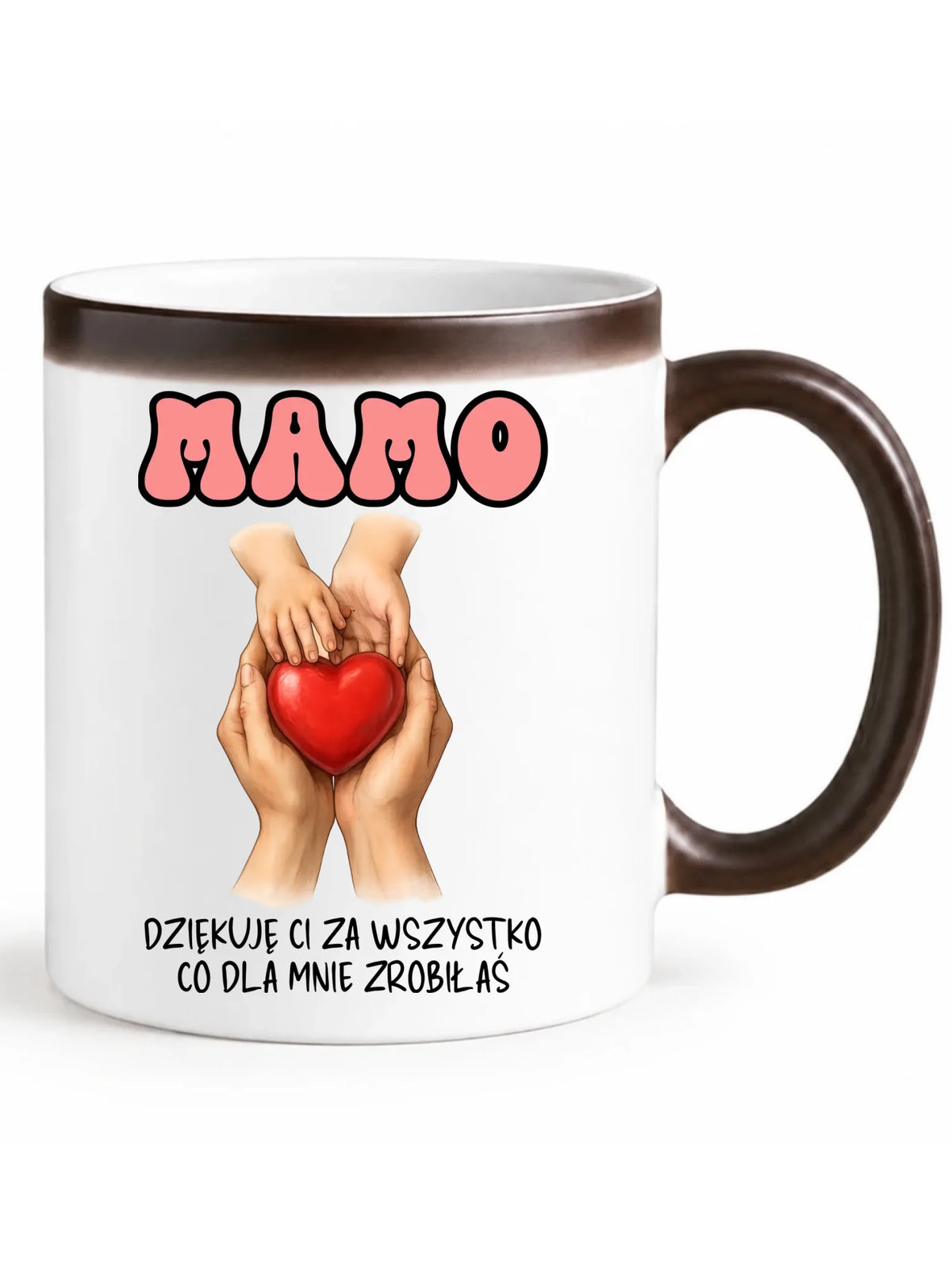 Kubek magiczny dla mamy - Dziękuję Ci za wszystko DM11