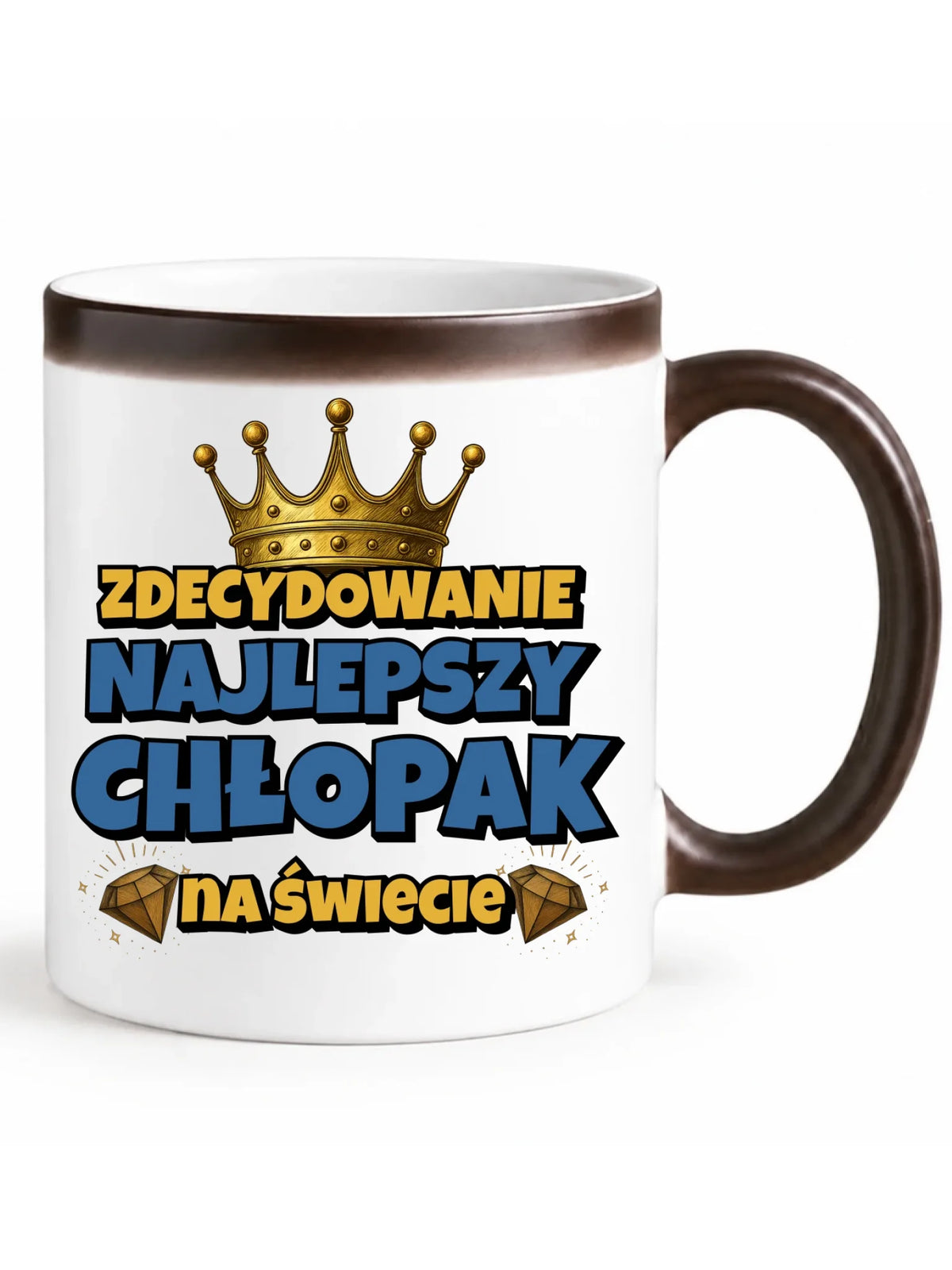 Kubek magiczny - Prezent na Dzień Chłopaka - Najlepszy chłopak DCH21