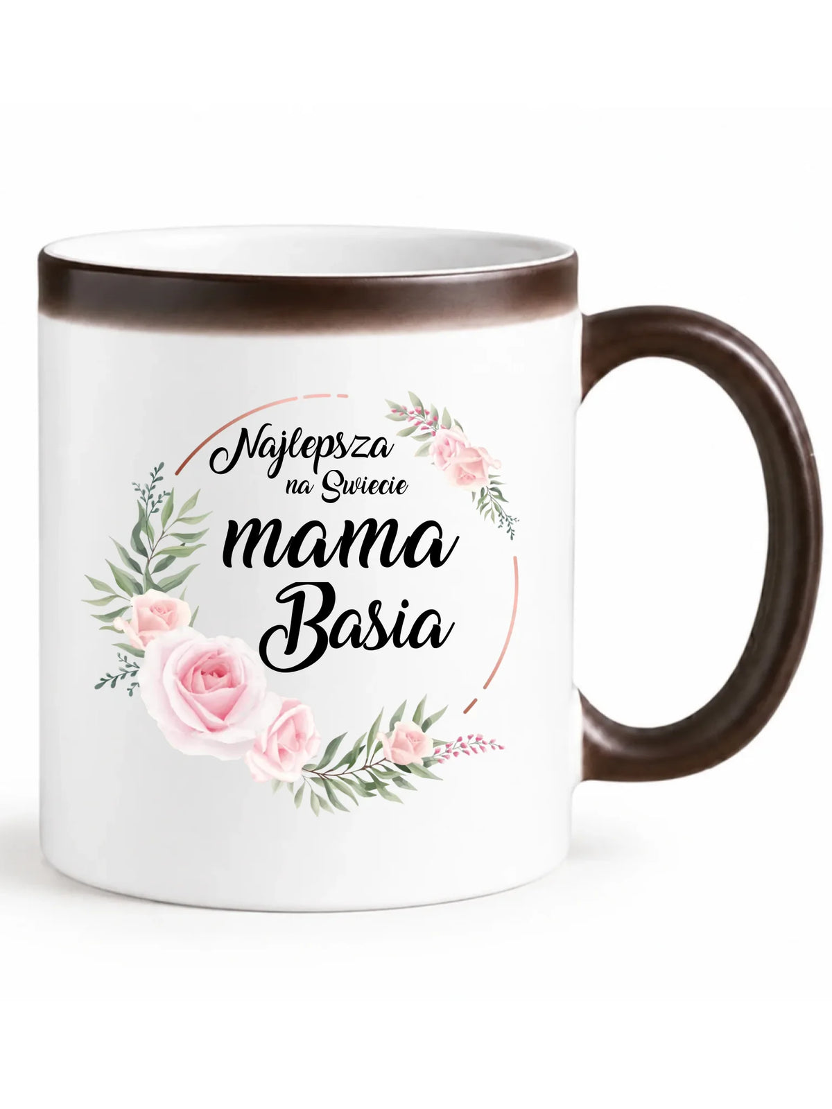 Kubek magiczny dla mamy - Najlepsza na Świecie mama - personalizowany DM17