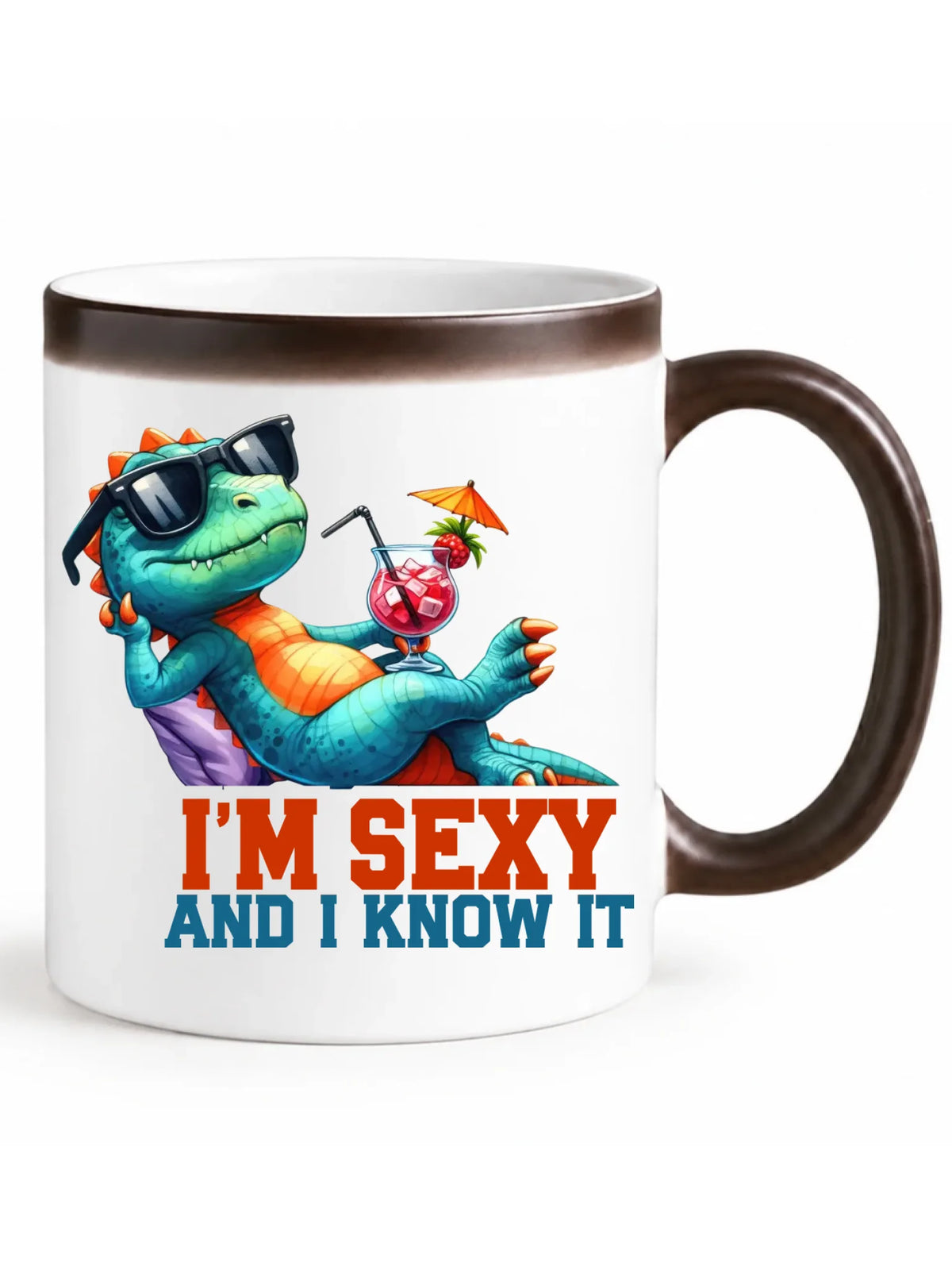 Kubek magiczny - prezent dla chłopaka - I'm sexy - śmieszny nadruk DCH28