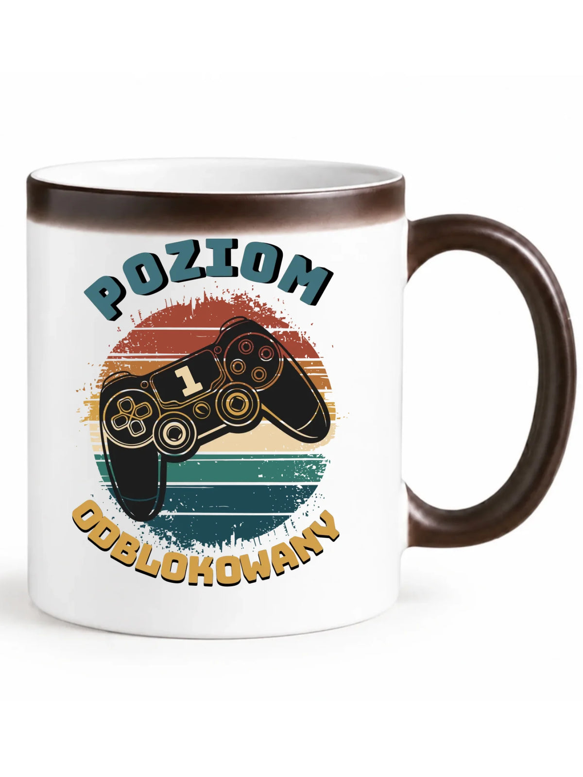 Kubek magiczny - Poziom odblokowany - gamer do szkoły - personalizowany SZ01