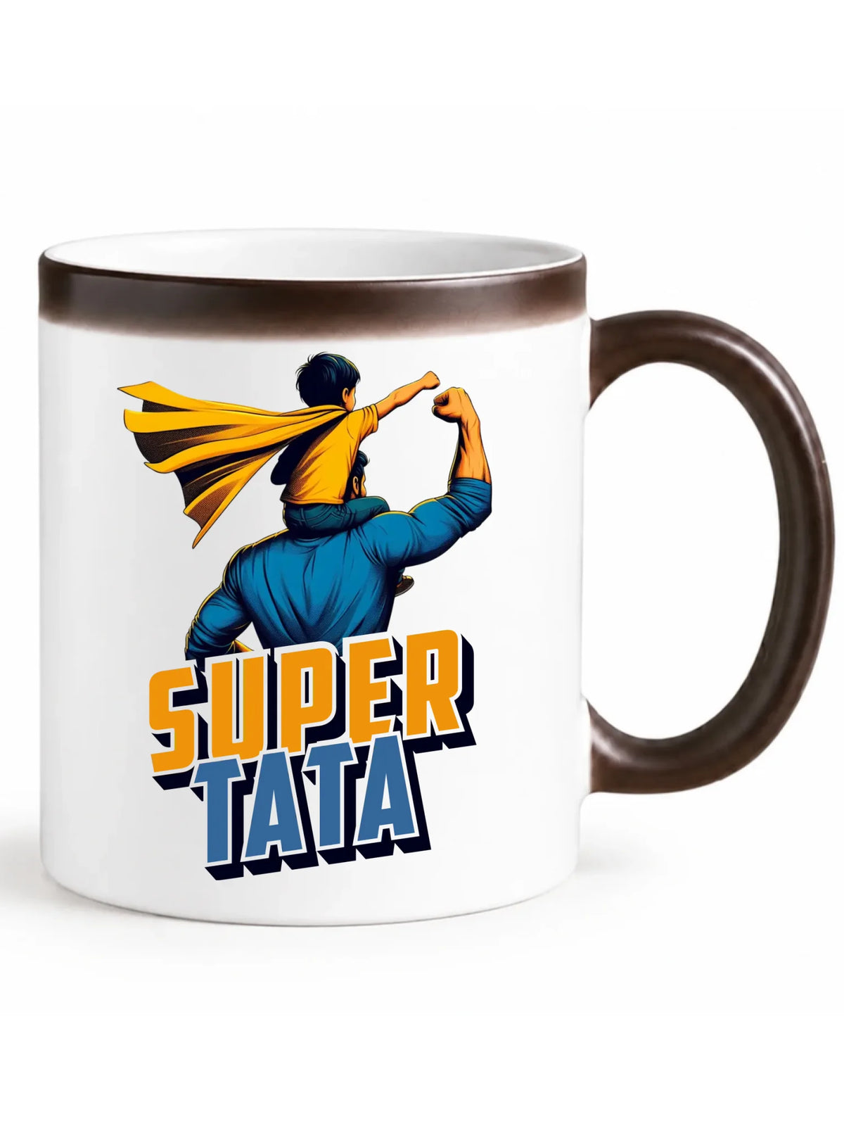 Kubek magiczny dla taty - Super Tata z synem DT38