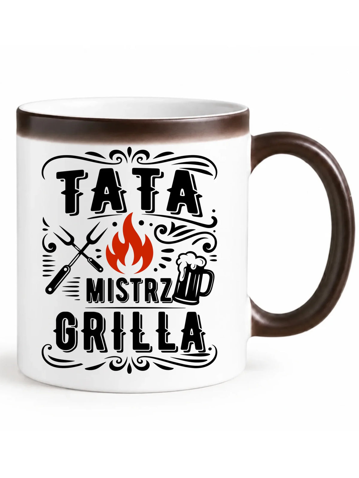 Kubek magiczny dla taty - Tata mistrz grilla DT53