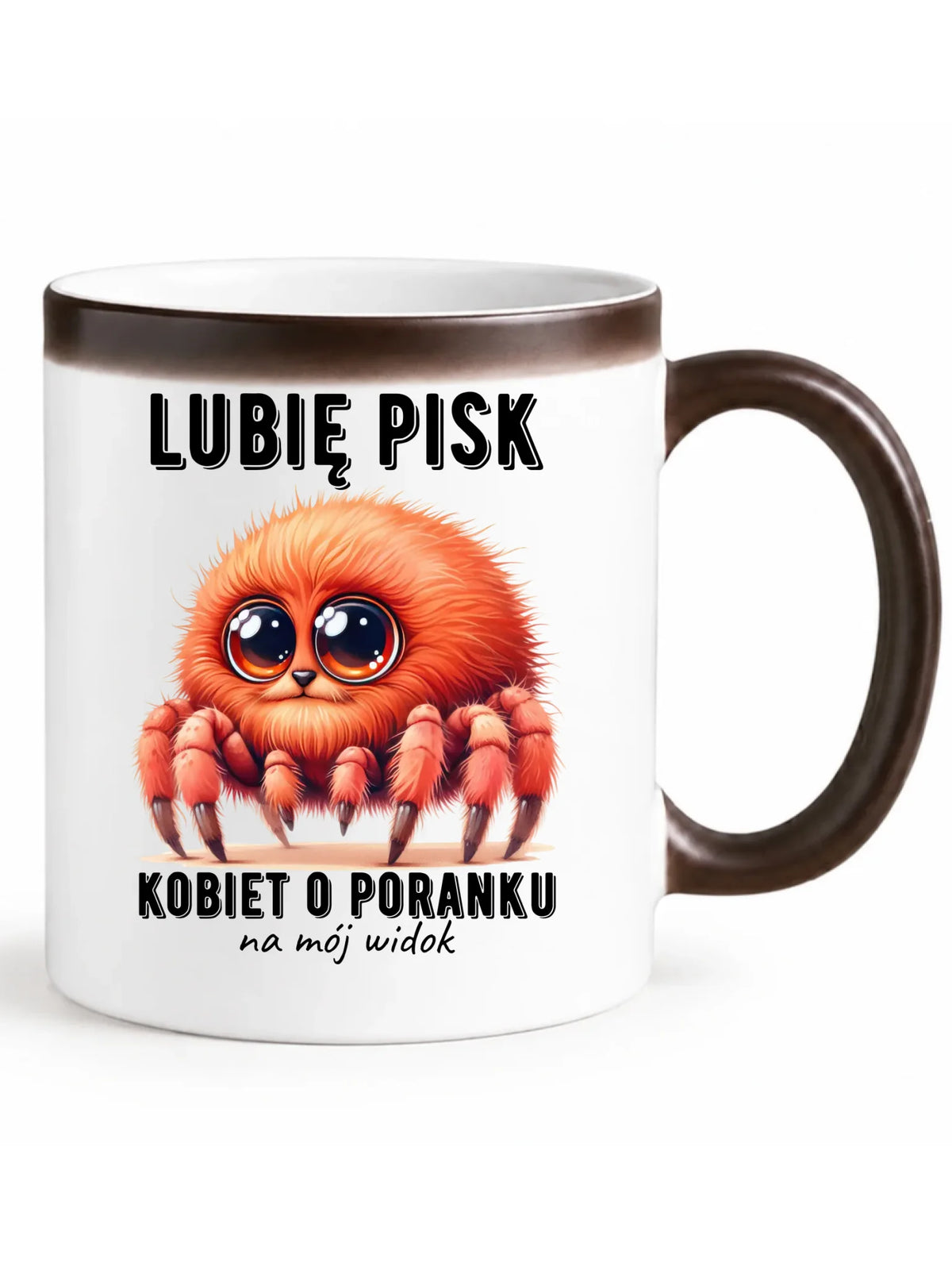 Kubek magiczny - prezent dla chłopaka - Lubię pisk kobiet DCH14