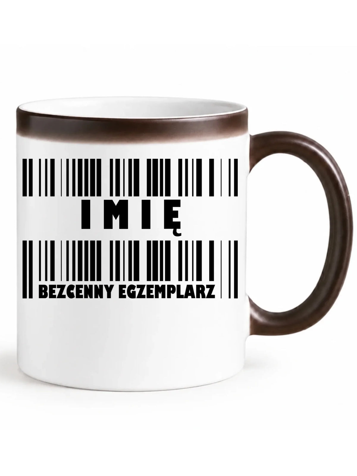 Kubek magiczny - Bezcenny egzemplarz prezent dla niego - personalizowany DCH07