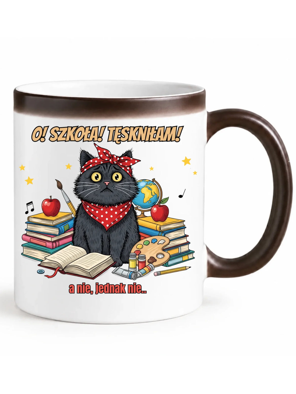 Kubek magiczny szkolny O! Szkoła! Tęskniłam! a nie, jednak nie... SZ12