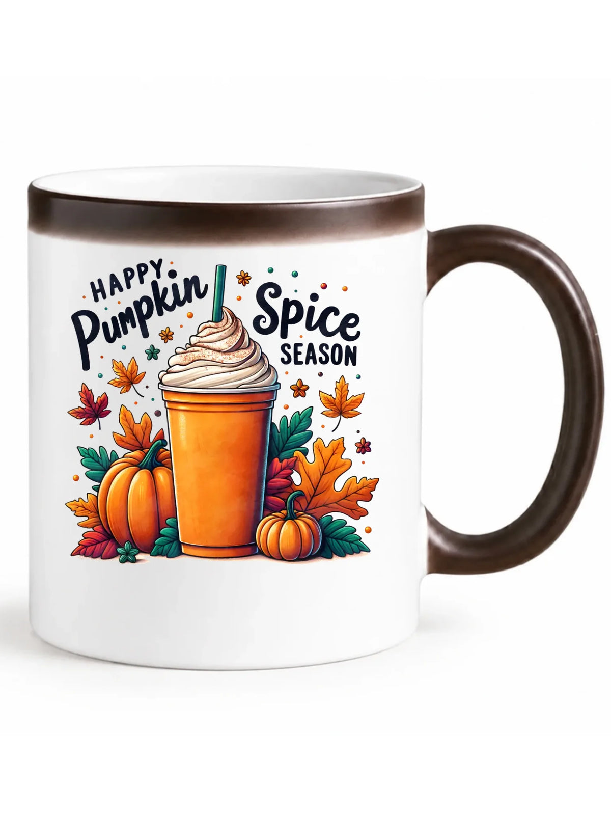 Kubek magiczny jesienny - Pumpkin Spice - kawa dyniowa JS02