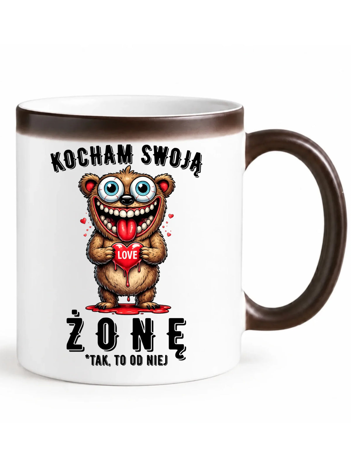 Kubek magiczny dla męża - Kocham swoją żonę W23