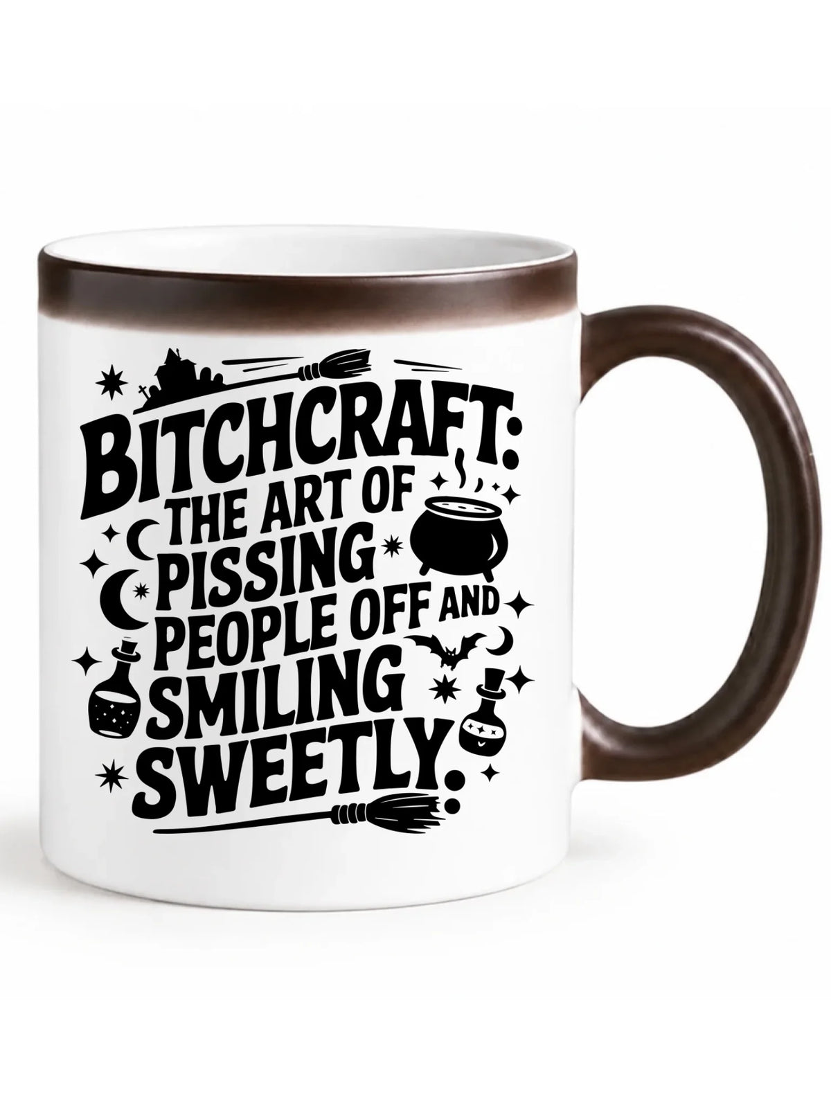 Kubek magiczny na Halloween - Bitchcraft HL25