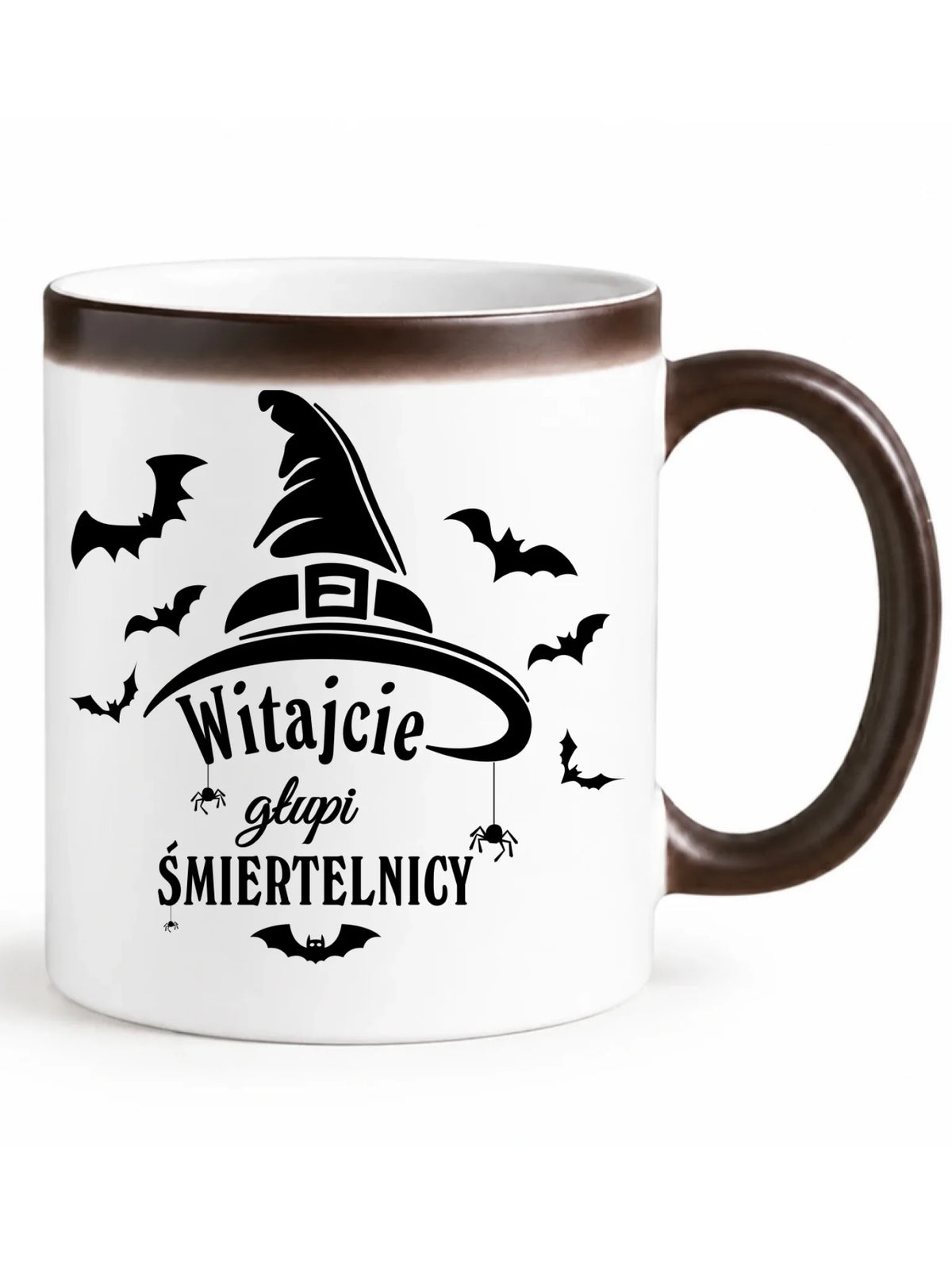 Kubek magiczny na Halloween - Witajcie głupi śmiertelnicy HL23