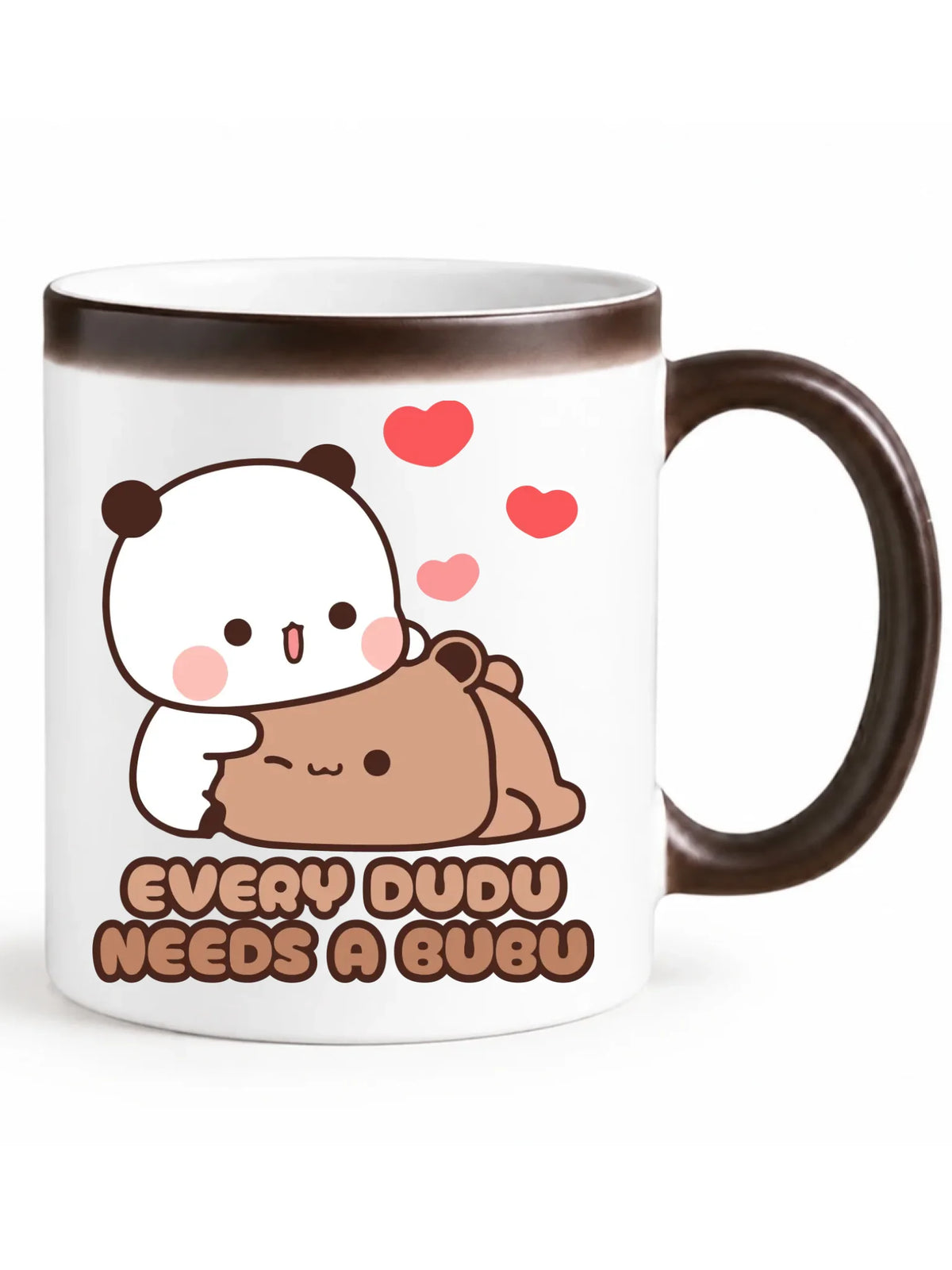 Kubek magiczny dla par - Every Dudu needs a Bubu W32