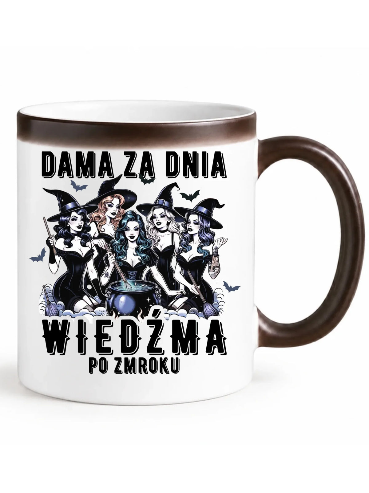 Kubek magiczny - Dama za dnia wiedźma po zmroku HL16
