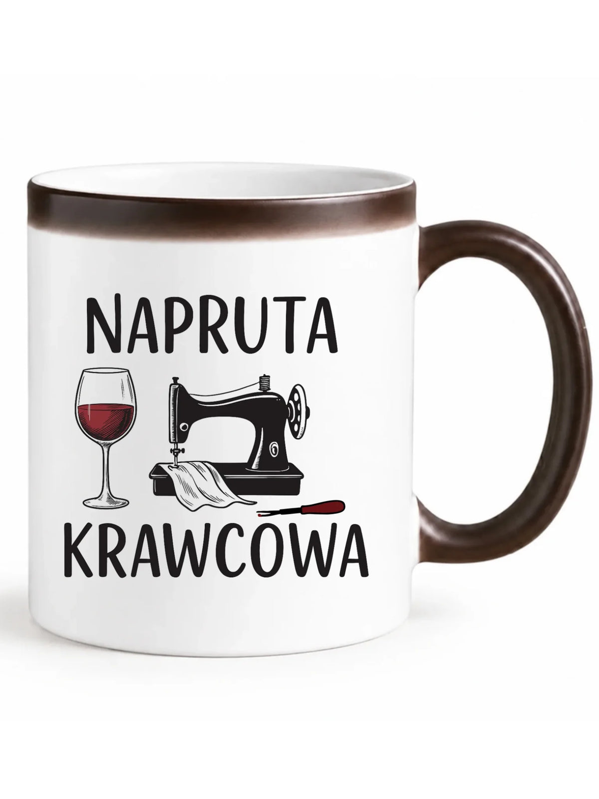 Kubek magiczny szyciowy dla krawcowej - Napruta krawcowa HS25