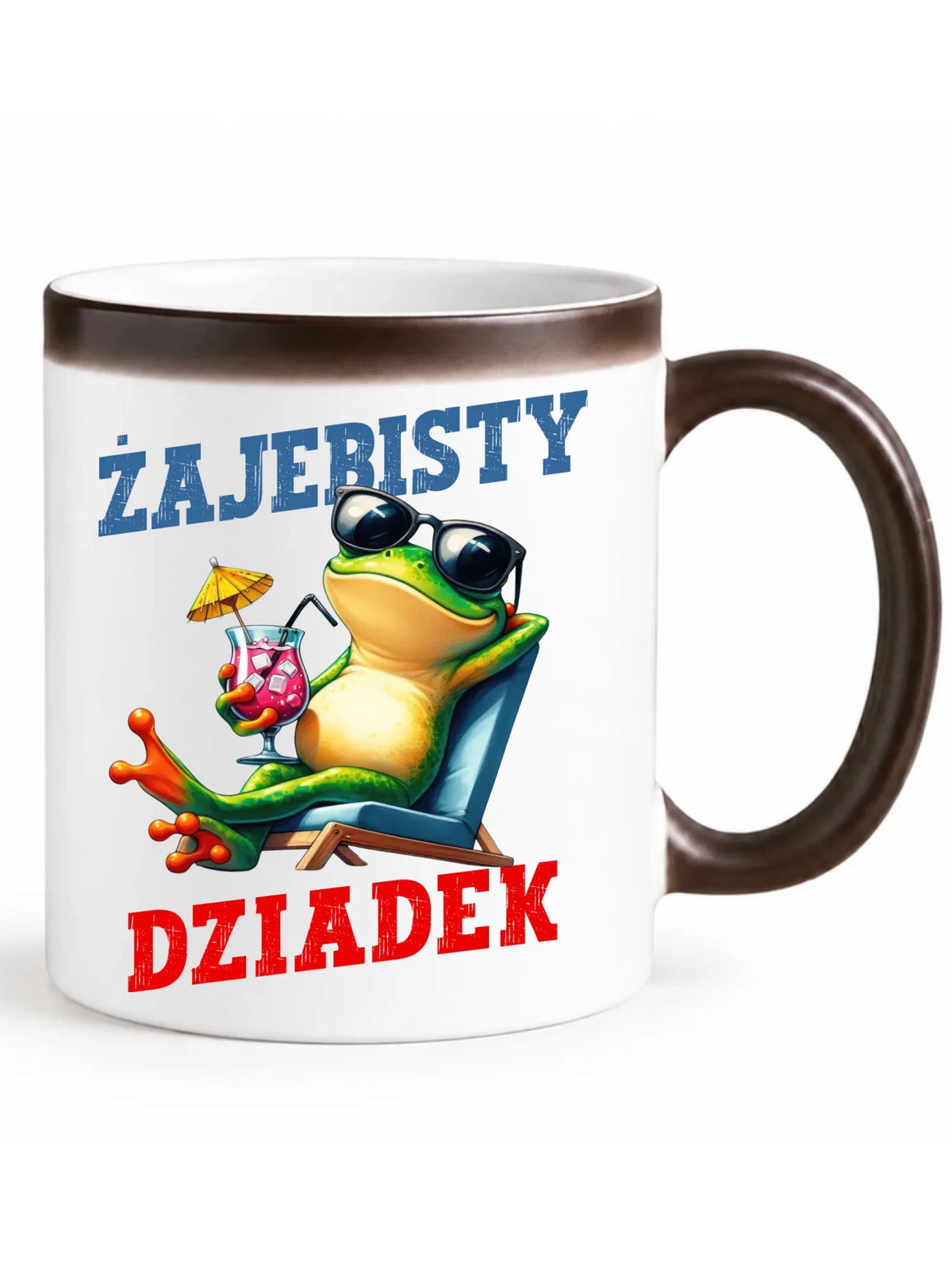 Kubek magiczny dla dziadka - Żajebisty dziadek D27