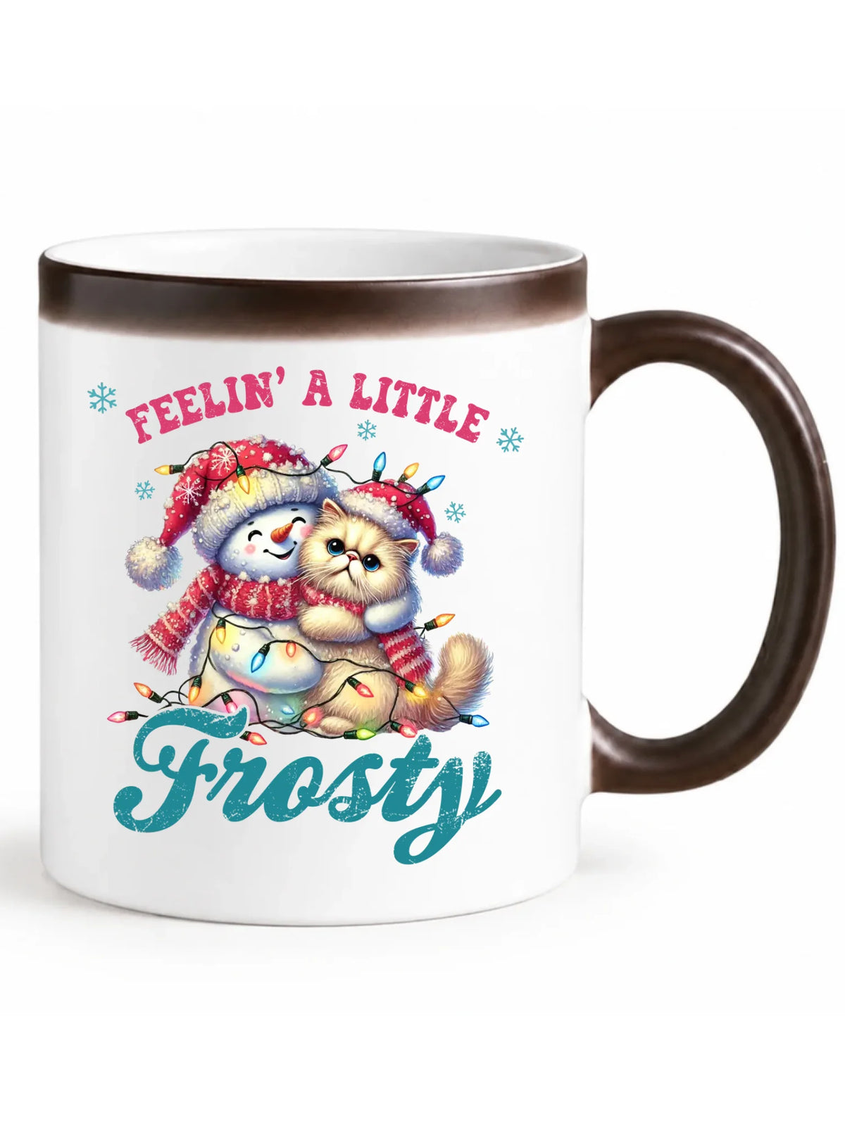 Kubek magiczny świąteczny - Feelin' a little frosty BN52